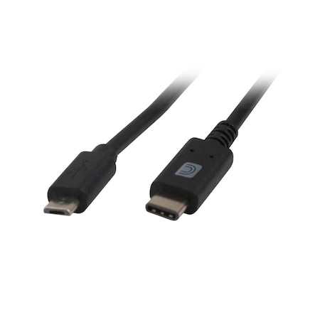 Comprehensive 6 ft. USB 2.0 C Male to Micro B Male Cable USB2-CB-6ST